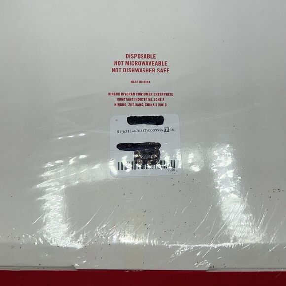 MARTHA STEWART Vintage Holiday Disposable Serving Set- 10 pieces NEW! - Picture 3 of 4